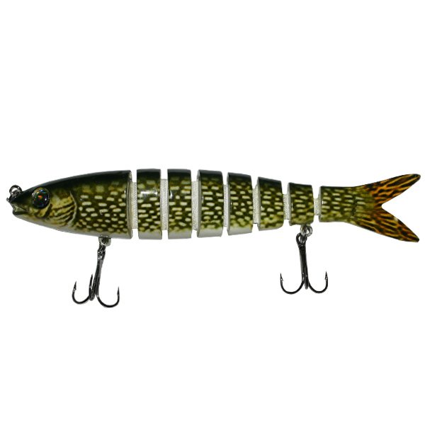 1222 3D 8 Parça Sahte Sert Balık 13.5 cm Renk: 1