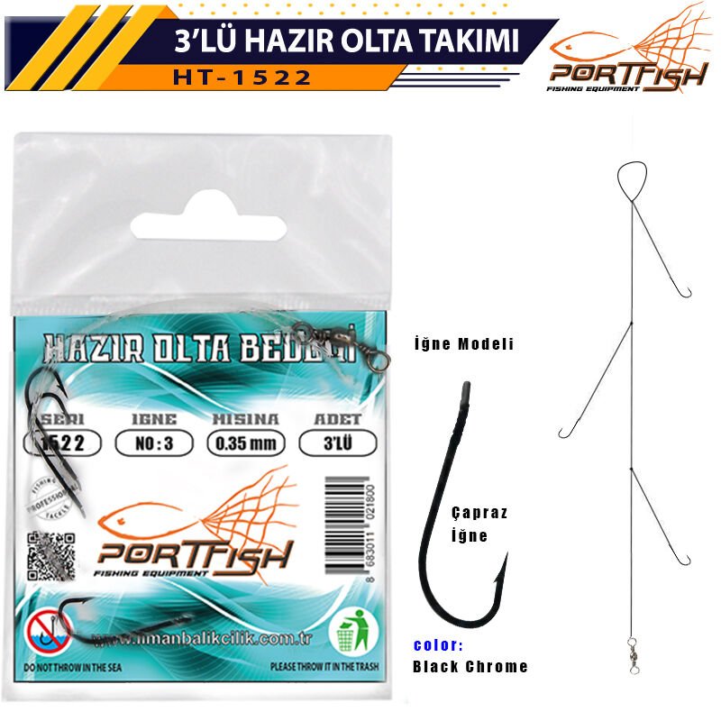 Liman 1522 Üçlü Hazır Yemli Hırsız Takım 3