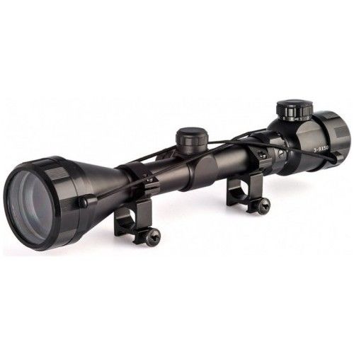 Nikula 3-9x50 Zoomlu Keskin Nişancı Dürbünü Kırmızı-Yeşil Işık