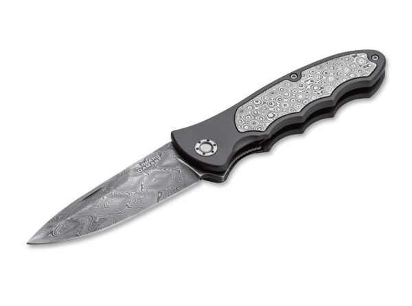 Böker Manufaktur Solingen Leopard Damast III 42 Koleksiyon Çakı