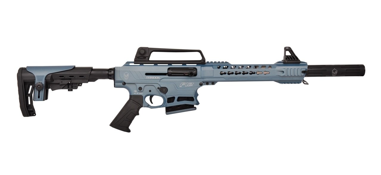Typhoon F12 Açık Mavi 12 Cal. Şarjörlü Av Tüfeği