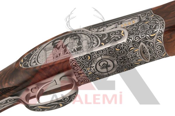 Huğlu 1453 K 12. Cal. Süperpoze  Av Tüfeği
