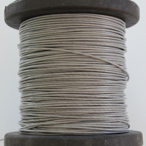 SILVERSTAR NAYLON KAPLAMALI ÇELİK TEL 500 MT. Boy: 500 MT. / 40 LB