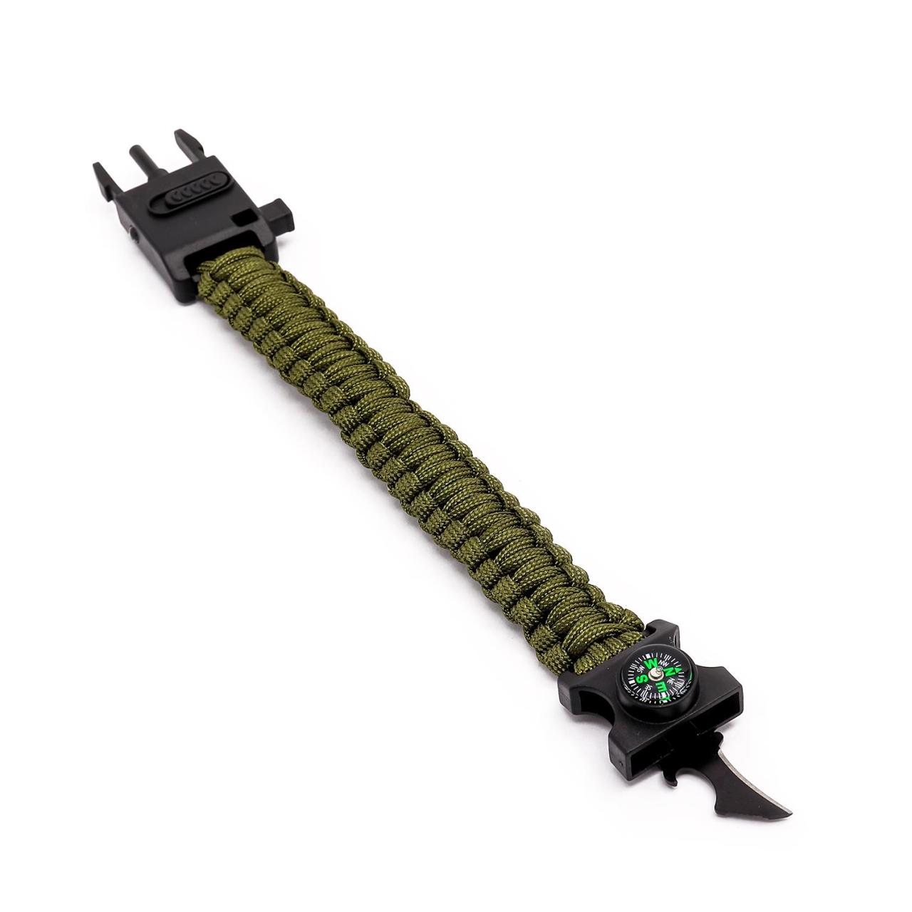 Freecamp Halti Pusulalı Paracord-YEŞİL