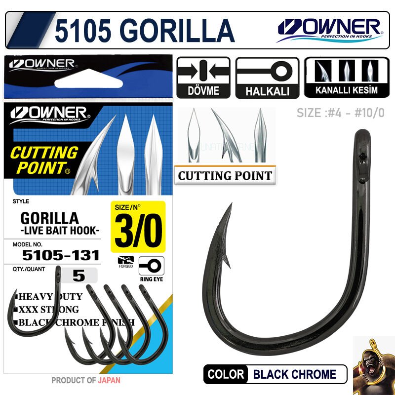 OWNER 5105 GORILLA 7-0