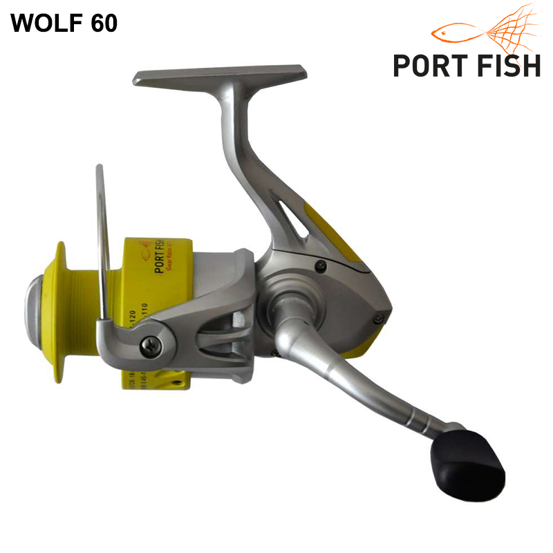 Portfish Wolf 6000 Plastik Kafa Olta Makinası 3 bb SARI