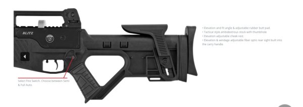 Hatsan Blitz Full Auto Otomatik Pcp Havalı Tüfek
