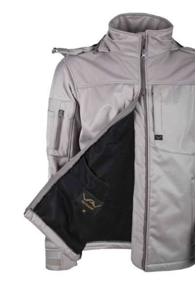 VAV Shell HT-01 Softshell Mont Gri - XXL