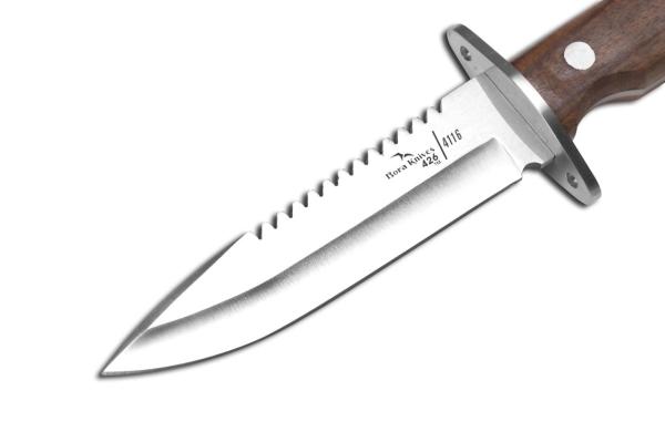 Bora 426 CB Jackal Testereli Ceviz Saplı Bıçak