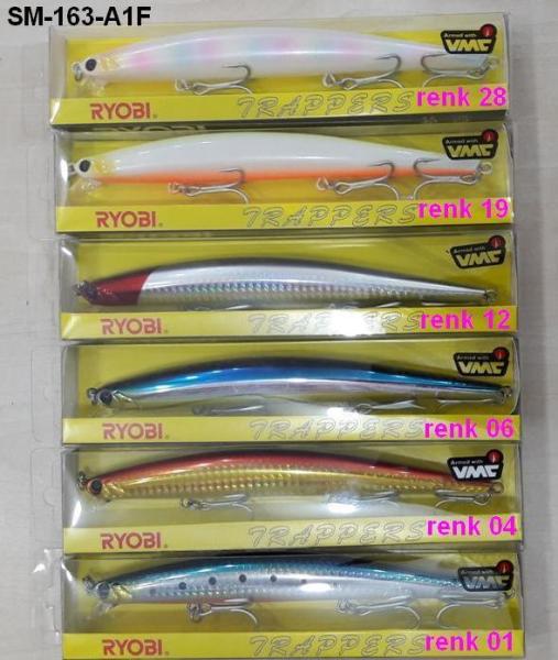 Ryobi Maket Balık SM-163-A1F Boy: 163MM Colour: 19