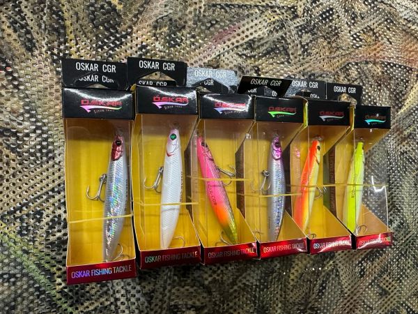 Oskar Sinking 75mm 10,50 Gr. Maket Yem Rapala 3 Adet Karışık Renk