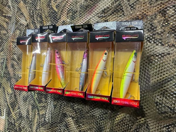 Oskar Sinking 75mm 10,50 Gr. Maket Yem Rapala 3 Adet Karışık Renk