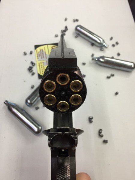 ASG Schofield 6'' Siyah Toplu Havalı Tabanca (Pellet)