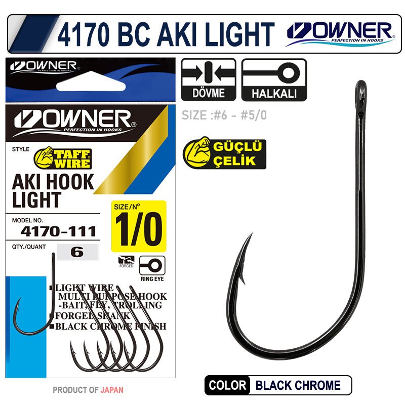 OWNER 4170 BC AKI LIGHT 6