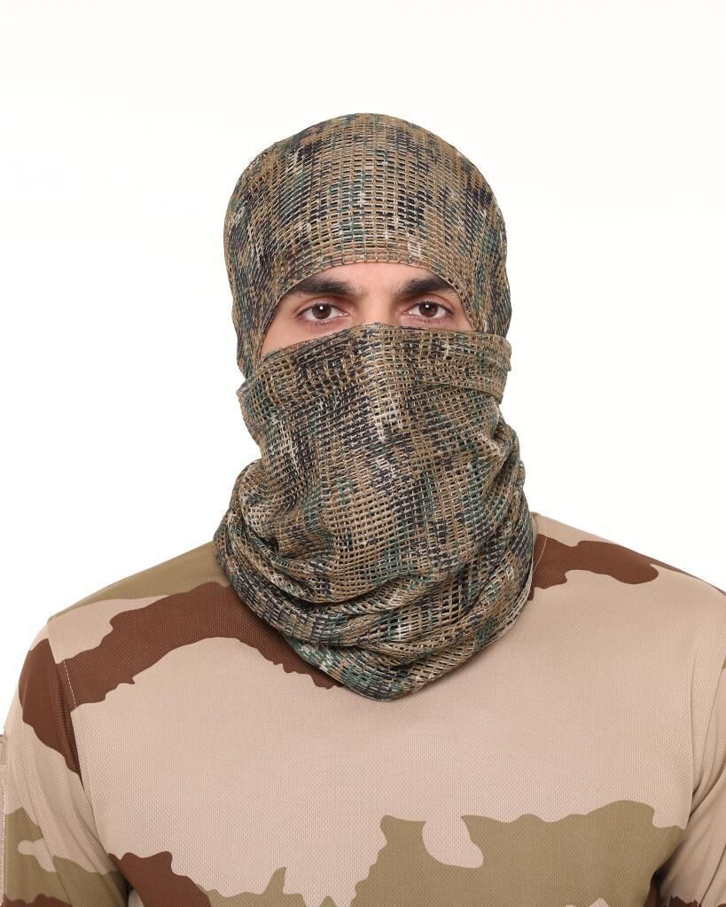Single Sword Puşi Unisex Fular,Askeri Şal,Gizlenme Ağı 90X180 cm Renk1