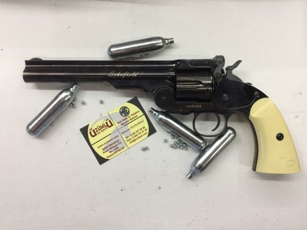 ASG Schofield 6'' Füme Toplu Havalı Tabanca