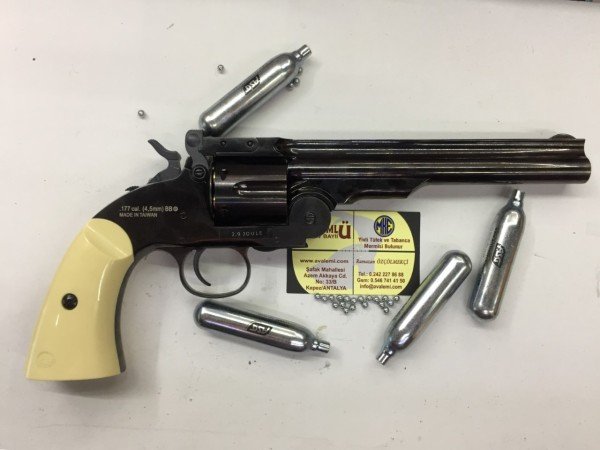 ASG Schofield 6'' Füme Toplu Havalı Tabanca