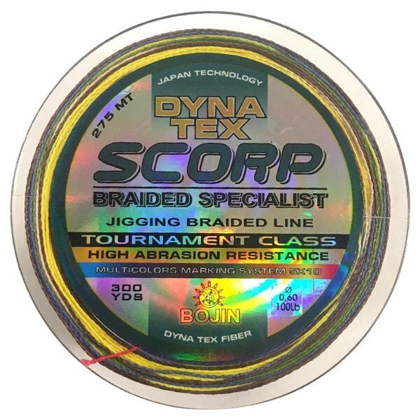 DFT Bojin Scorp Jigging Braided Line 0.60mm