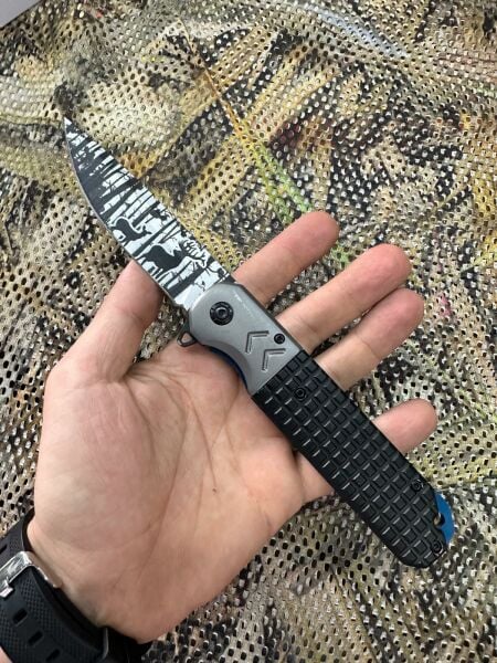 Mtech Geyik Figürlü Paslanmaz Çakı