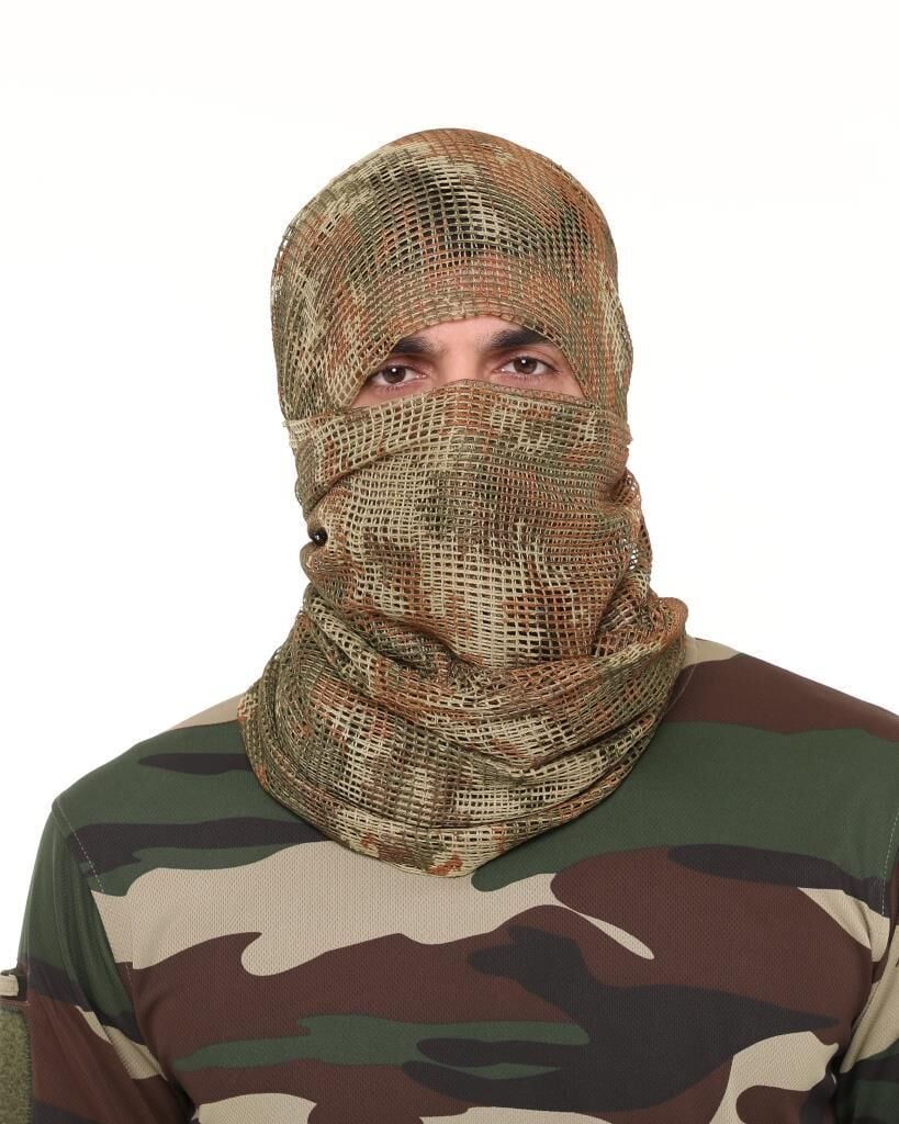 Single Sword Puşi Unisex Fular,Askeri Şal,Gizlenme Ağı 90X180 cm Renk2
