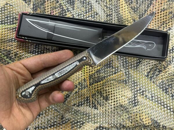 Bordo Sebze Bıçağı No:2 Kaliteli Paslanmaz Çelik