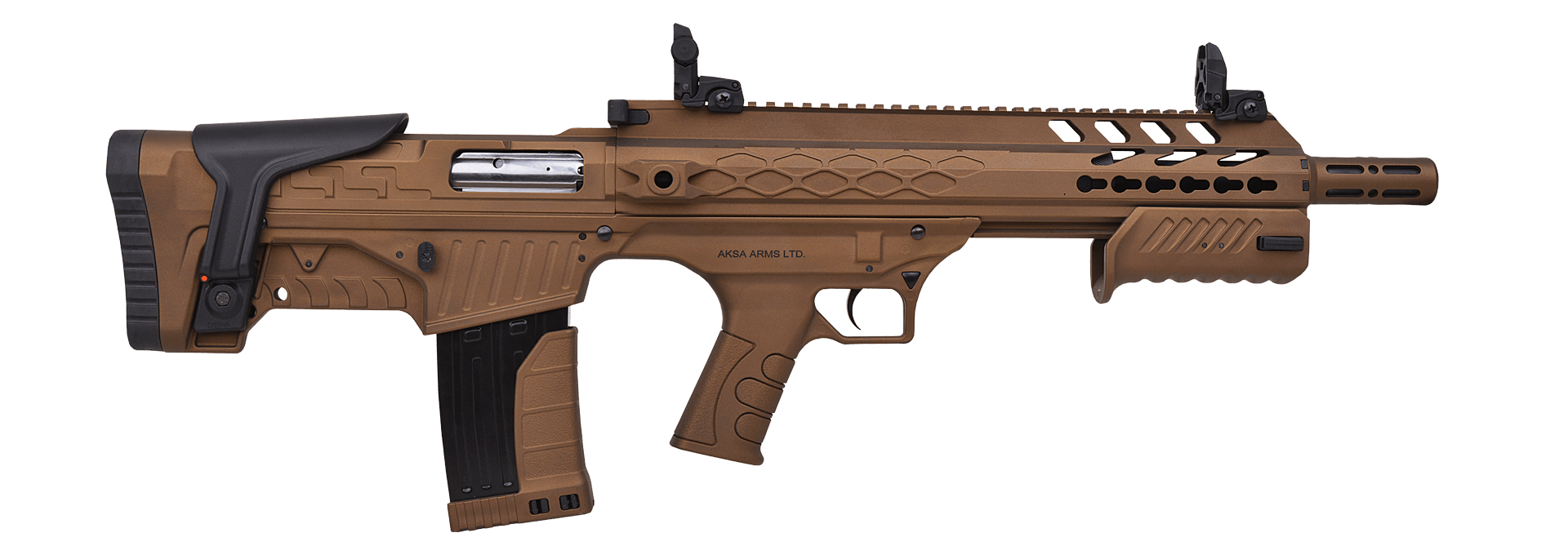 Aksa Arms Crossfire T12 BH-1202  Pompalı Ve Otomatik (Hybrid) Şarjörlü Av Tüfeği