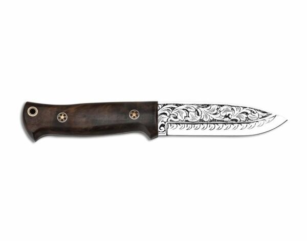 Bora 511 Survivor Kök Ceviz Sap Gravürlü Bıçak