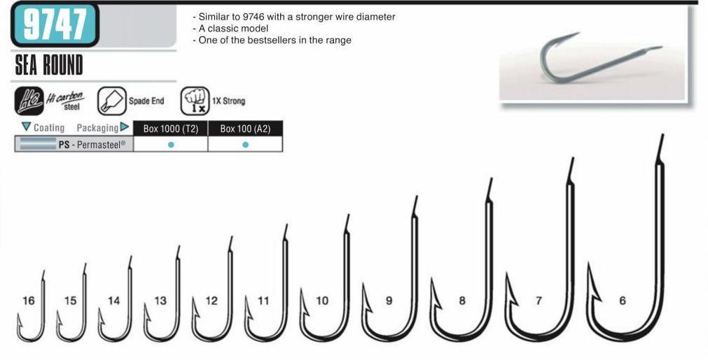 Vmc 9747PS (PERMA STEEL) Düz Perma Steel Kalın Paraketa İğnesi 7