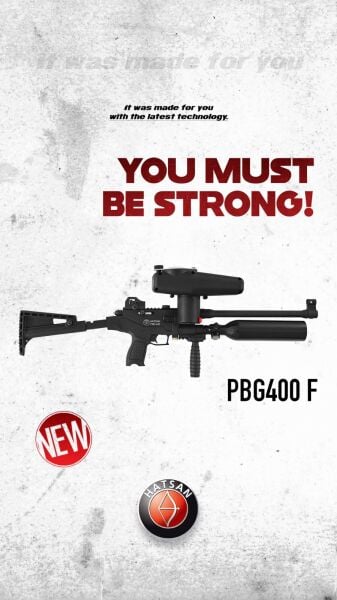 Hatsan PBG400 F Paintball Tüfeği