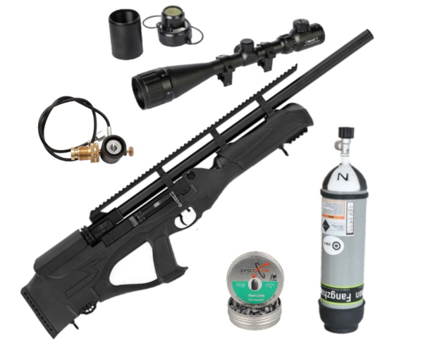 Hatsan Hercüles Bully QE Pcp Havalı Tüfek Seti