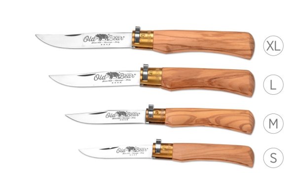 Antonini - Old Bear XS Zeytinağacı Saplı Çakı
