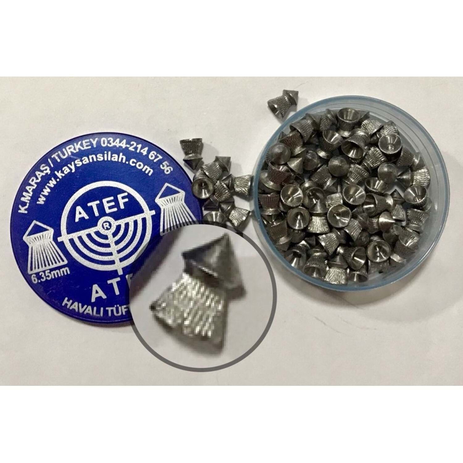 6,35 mm 75 Adet Havalı Saçma 10 Paket