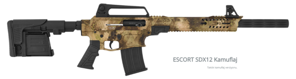 Hatsan Escort Sdx12 Kamuflaj Şarjörlü Tüfek