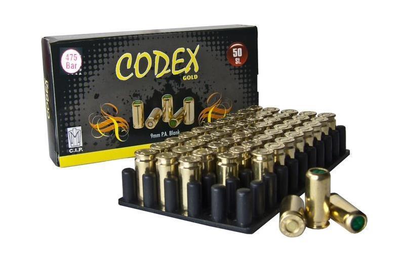 Codex 9mm Kurusıkı Ses Mermisi