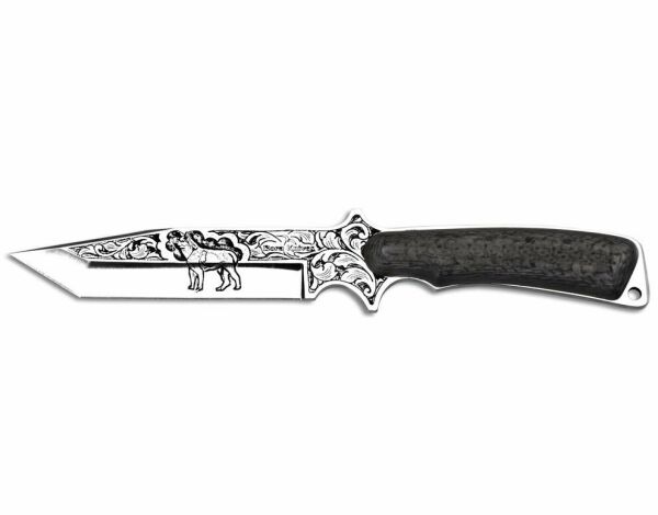 Bora 410 Shogun Karbon Fiber Sap Gravürlü Bıçak