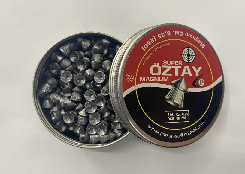 Öztay 6,35 mm 150 Adet Havalı Saçma 10 Paket