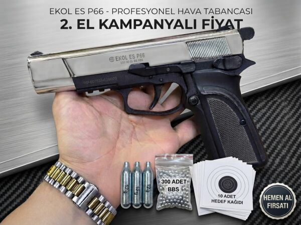Ekol ES P66 2. El Havalı Tabanca ( SATILDI )