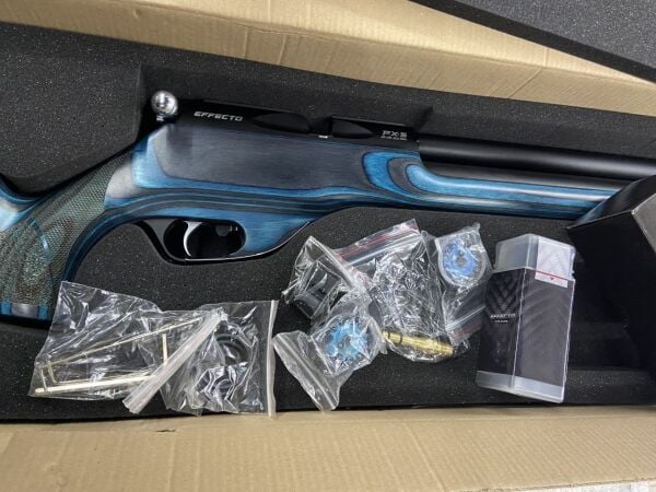 Huğlu Effecto PX5 Pro Lw Lamine Mavi Pcp Havalı Tüfek Seti