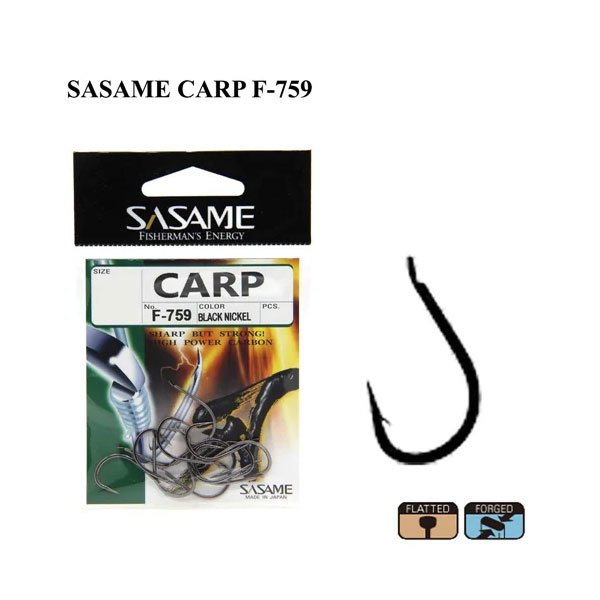 Sasame F-759 Black Crome İğne No: 3 (16'lı)