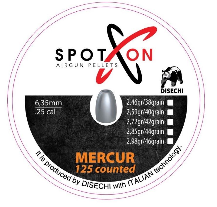 Spoton Mercury 46 Grn. 6.35mm Havalı Saçma
