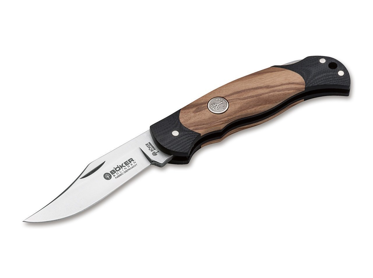 Böker Manufaktur Solingen Junior Scout Lightweight Zeytin Çakı