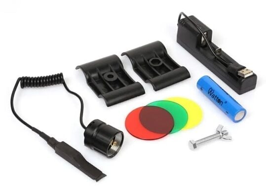 Watton Profesyonel P50'led 3.000 Lümen Şarjlı Av Feneri Wt-150