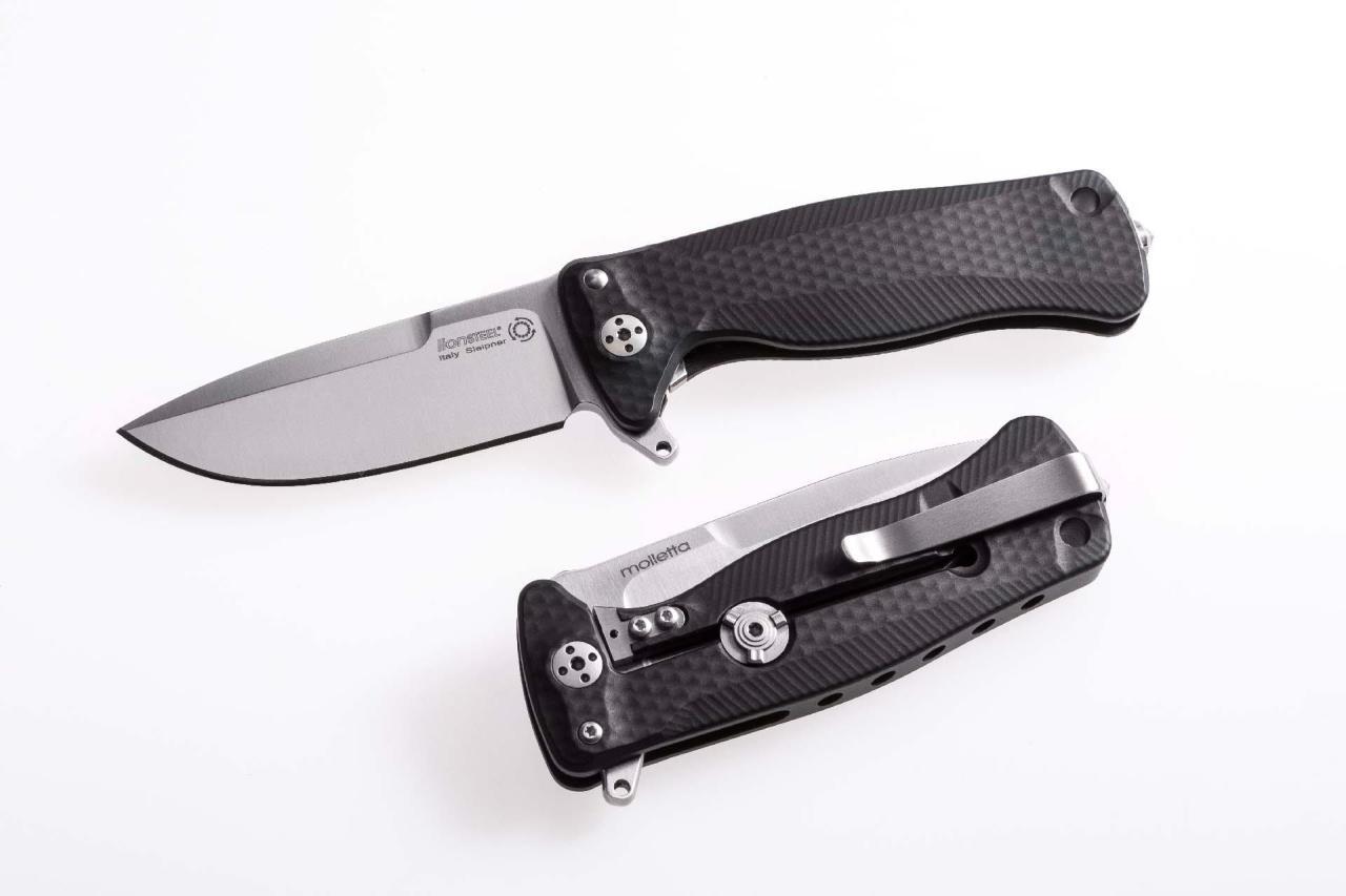 Lionsteel SR22A Alüminium Black Satin Çakı