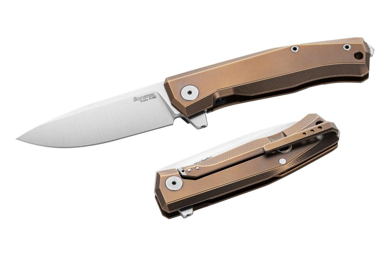 Lionsteel MT01 BR Myto Bronze Titanium Çakı