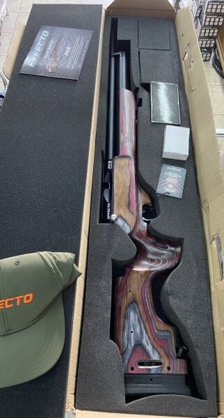 Huğlu Effecto PX5 Sport Lamine Kırmızı Pcp Havalı Tüfek Seti