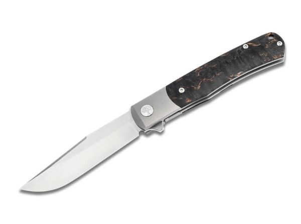 Böker Manufaktur TRPPR Curly Birch Wood Çakı