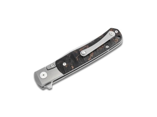 Böker Manufaktur TRPPR Curly Birch Wood Çakı