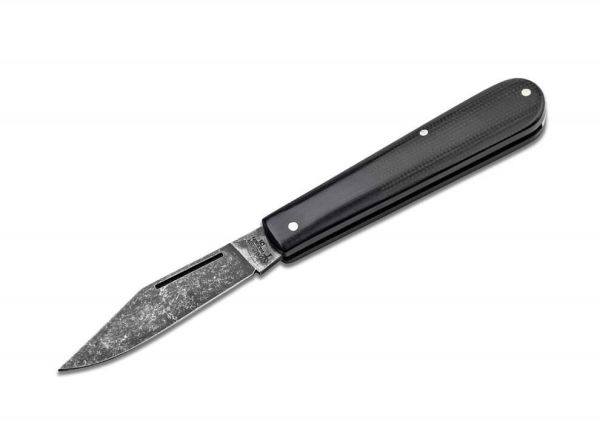 Böker Manufaktur Barlow Integral Canvas Micarta Black Çakı