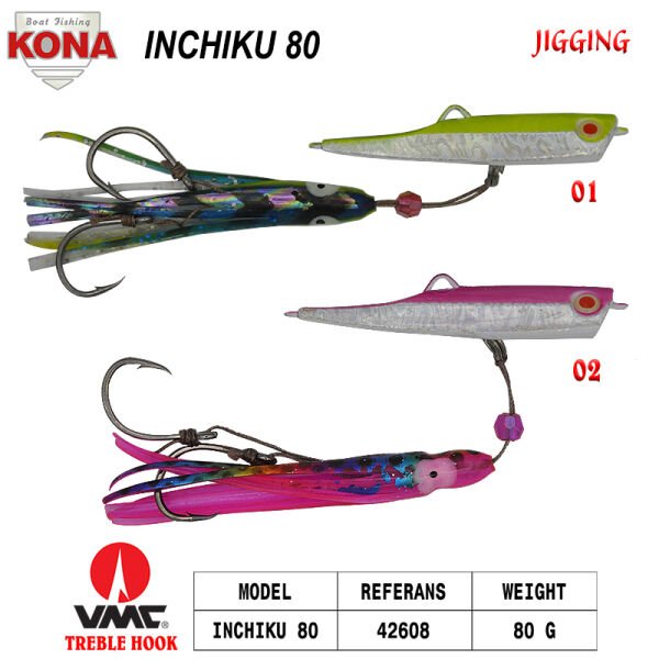 Kona Inchiku Jig 80 gr Jigging 06