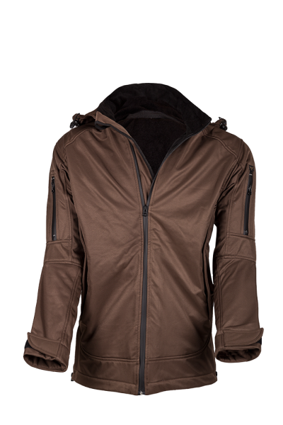 VAV Shell HT-01 Softshell Mont Kahverengi - XL